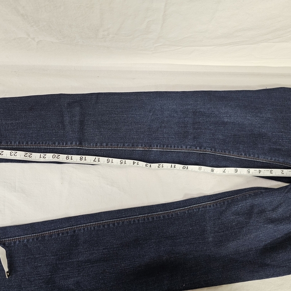 White House Black Market Skimmer Dark Wash Size 0 Skinny Jeans - Picture 8 of 8
